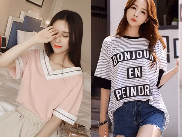 Những chiếc áo thun có màu sắc rực rỡ, họa tiết vui nhộn luôn là một item không bao giờ lỗi thờ
