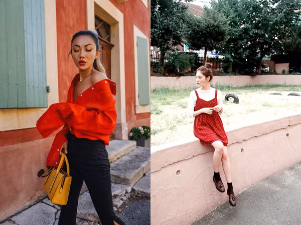 5 gam màu cực hot trong giới thời trang 2019, chị em không thể bỏ qua trong hè này ảnh 1 Với sắc đỏ, chị em sẽ lột xác ngay thành những cô gái vô cùng trẻ trung, mạnh mẽ và năng động
