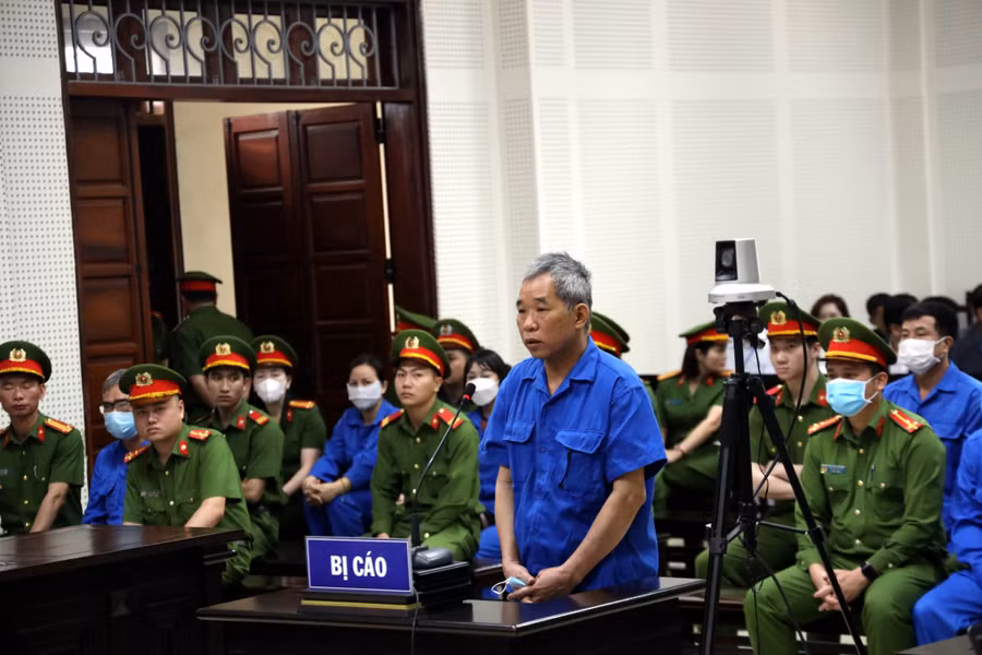 Bị cáo Trương Xuân Đước. Bị cáo Trương Xuân Đước.
