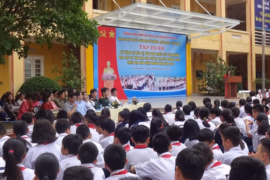 Quang cảnh buổi tập huấn