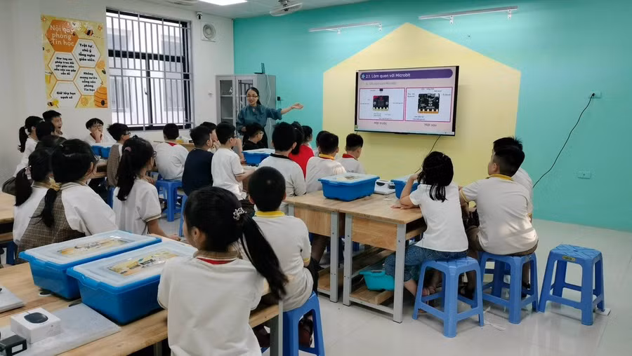 Trường Tiểu học Văn Chương triển khai hiệu quả thí điểm giáo dục STEM trong năm học 2022 -2023.