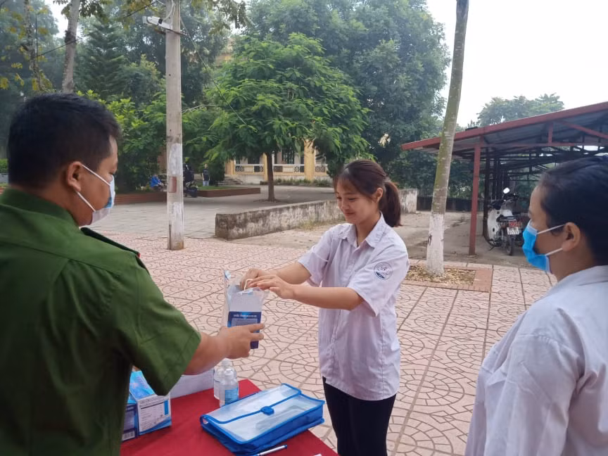 Bắc Giang thực hiện nghiêm các công tác phòng chống dịch tại cơ sở giáo dục.