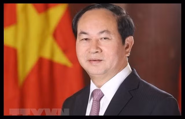 Chủ tịch nước Trần Đại Quang.