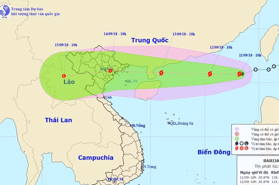 Yêu cầu khẩn trương ứng phó Bão số 5, siêu bão Mangkhut