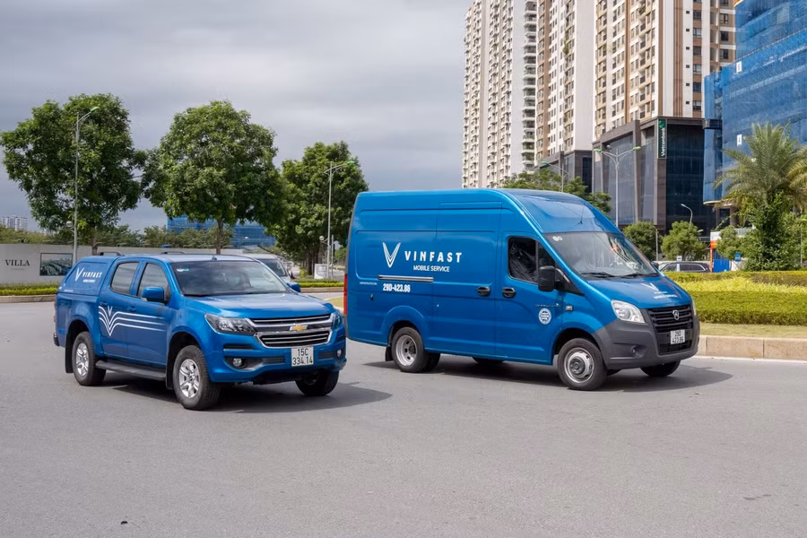 VinFast triển khai dịch vụ sửa chữa lưu động chính hãng đầu tiên tại Việt Nam ảnh 3