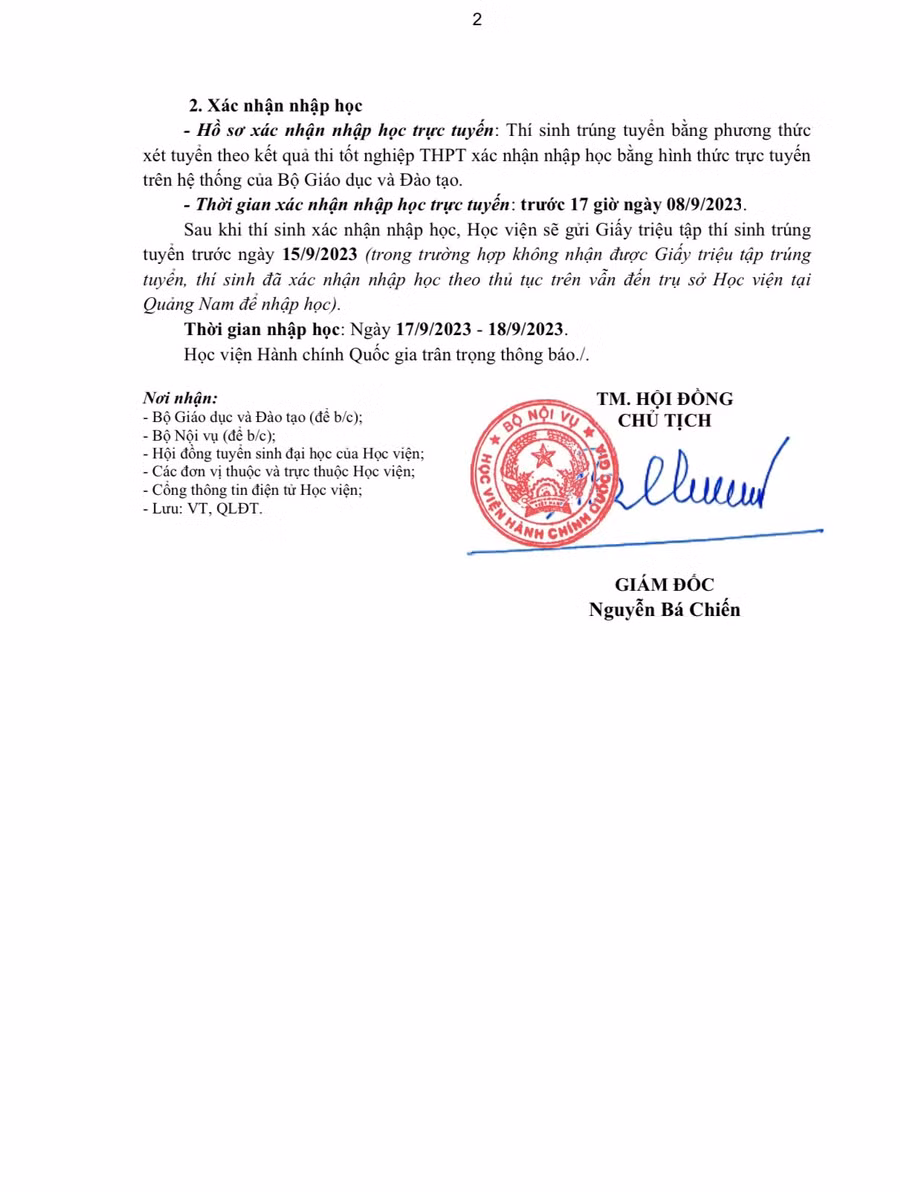 Điểm trúng tuyển đại học hình thức chính quy đợt 1 năm 2023 xét tuyển theo kết quả thi tốt nghiệp THPT và thủ tục, thời gian xác nhận nhập học tại TP Hồ Chí Minh. Điểm trúng tuyển đại học hình thức chính quy đợt 1 năm 2023 xét tuyển theo kết quả thi tốt nghiệp THPT và thủ tục, thời gian xác nhận nhập học tại TP Hồ Chí Minh.