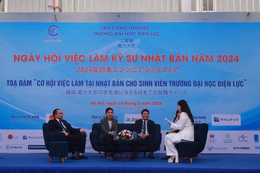 Tọa đàm cơ hội việc làm tại Nhật Bản cho sinh viên Trường Đại học Điện lực.