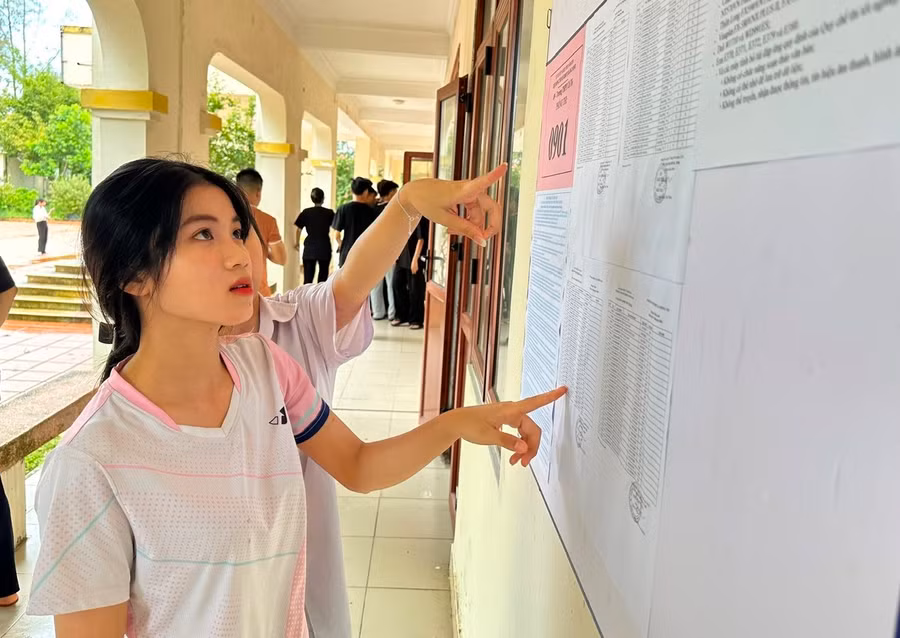 Các thí sinh Quảng Ninh tham dự Kỳ thi tốt nghiệp THPT năm 2024.