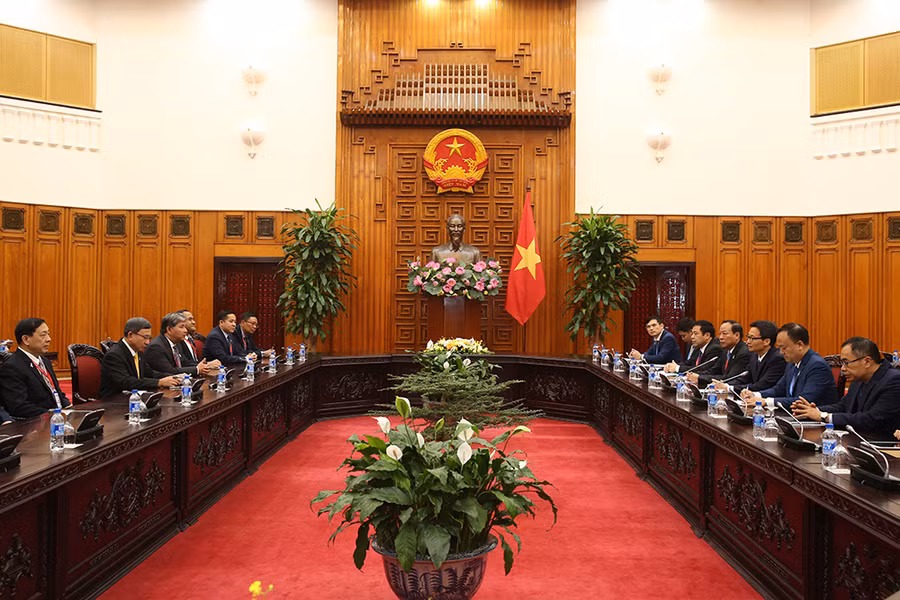 Phó Thủ tướng Vũ Đức Đam đánh giá cao sự hợp tác chặt chẽ giữa các nước ASEAN trong đấu tranh, phòng chống ma tuý. Ảnh: VGP/Đình Nam