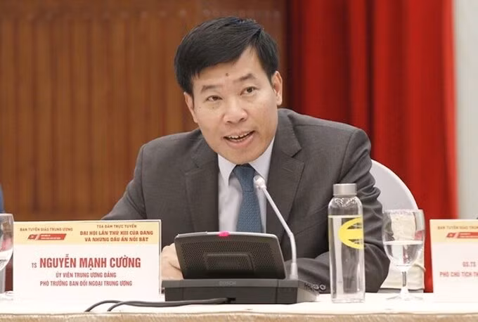 Tân Bí thư Tỉnh ủy  Bình Phước Nguyễn Mạnh Cường.