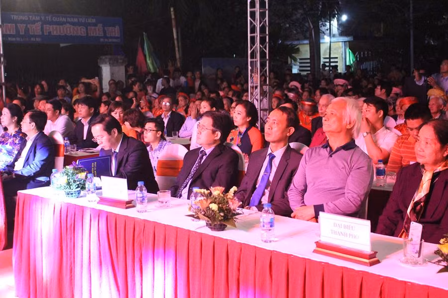 Đại biểu tham dự lễ trao bằng công nhận 2 di sản.