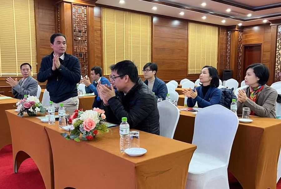 Các đại biểu dự tập huấn. Các đại biểu dự tập huấn.