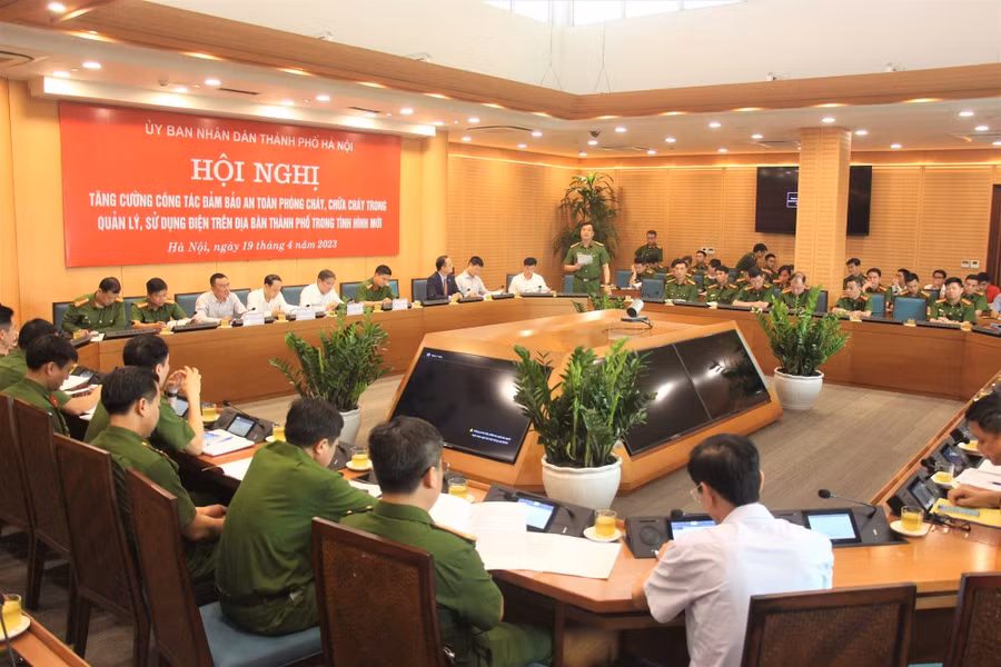 Quang cảnh hội nghị.