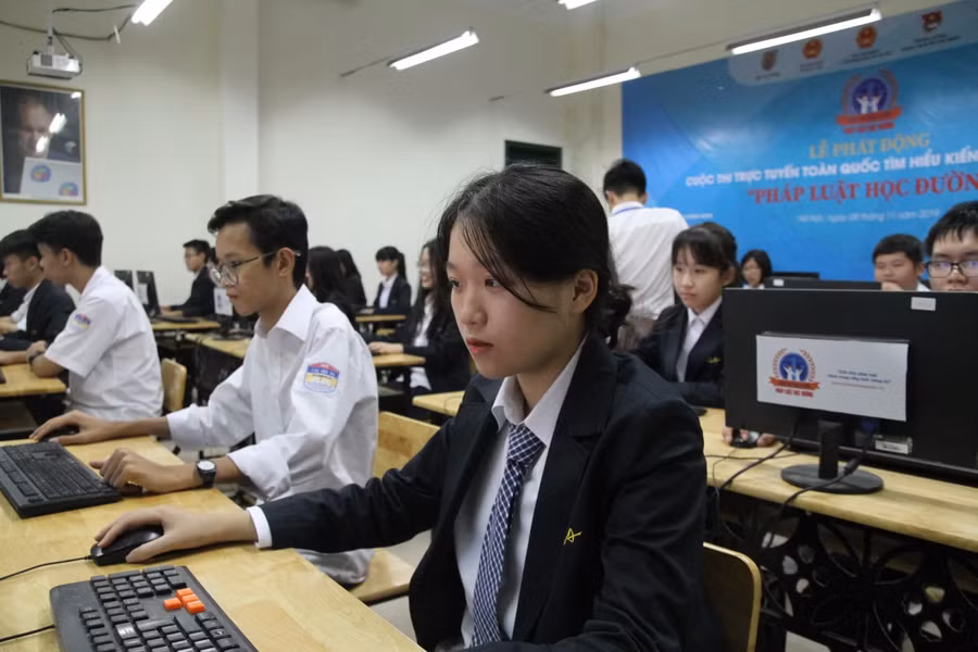 Cuộc thi Pháp luật học đường đã lan tỏa trong cộng đồng và xã hội.