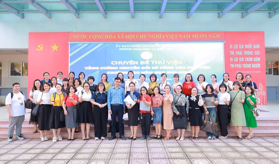 Chuyển đổi số trong công tác thư viện trường học Thủ đô ảnh 3