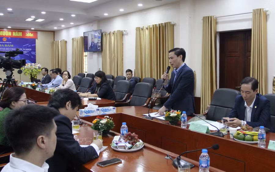 Đại biểu phát biểu tại tọa đàm