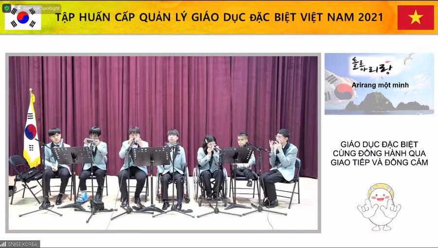 Chương trình tập huấn giáo dục đặc biệt năm 2021 của Sở Giáo dục tỉnh Gyeongsangnam
