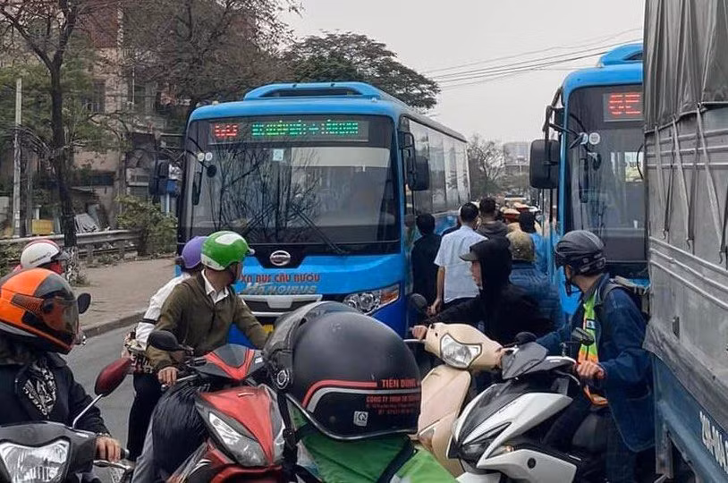 Khu vực nơi xảy ra vụ cướp điện thoại.