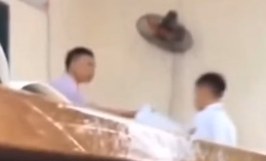 Hình ảnh cắt từ clip.