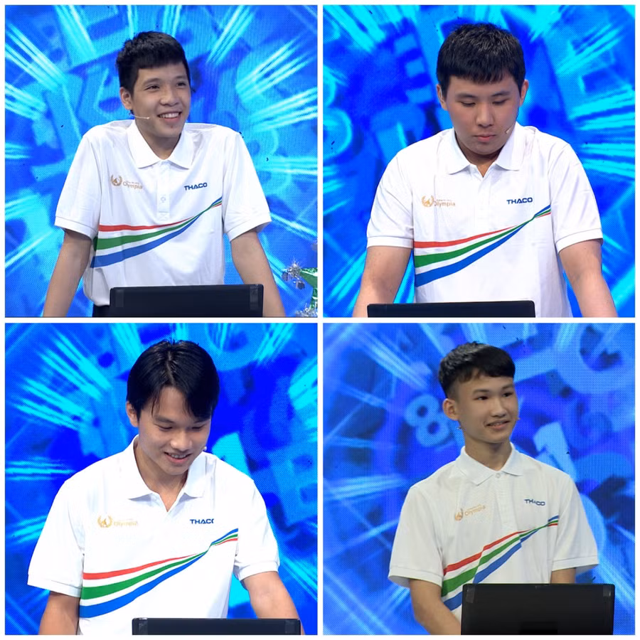 Các thí sinh dự cuộc thi.