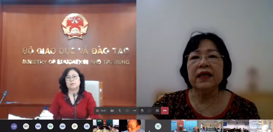 Đại biểu phát biểu tại tọa đàm