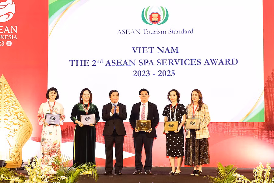 Giải thưởng Dịch vụ Spa ASEAN lần thứ 2 (Ảnh: TITC).