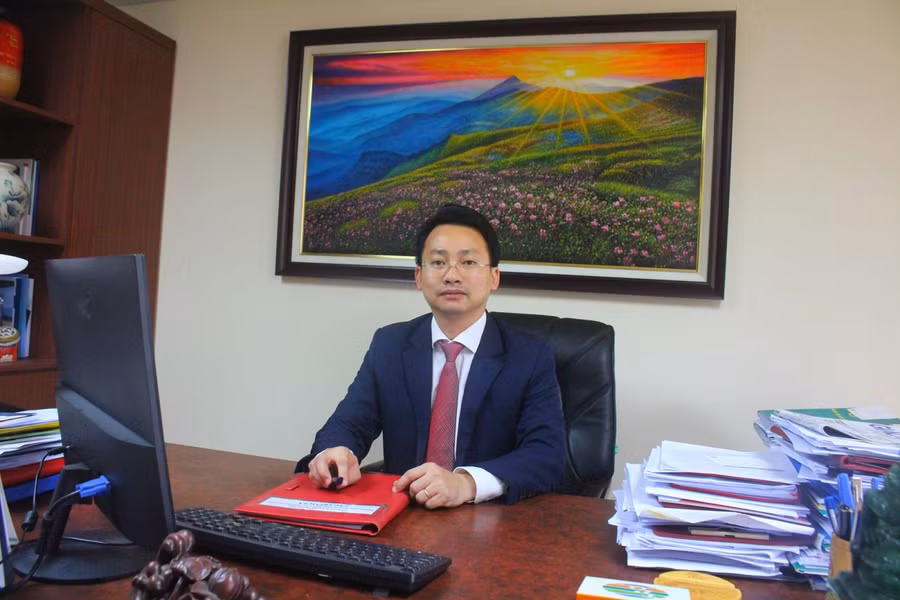 Phó Giám đốc phụ trách Sở Du lịch Hà Nội Trần Trung Hiếu.