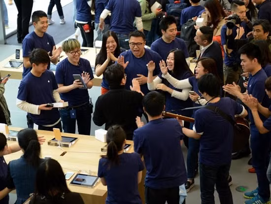 Lượng người chuyển qua dùng iPhone ngày càng nhiều. 
