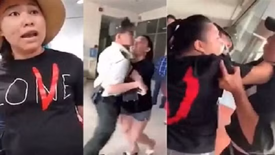 Bà Lê Thị Hiền bị kỷ luật vì có hành vi không chuẩn mực ở sân bay.