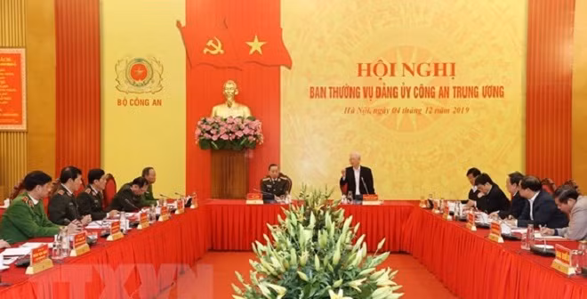 Tổng Bí thư, Chủ tịch nước Nguyễn Phú Trọng phát biểu tại Hội nghị 