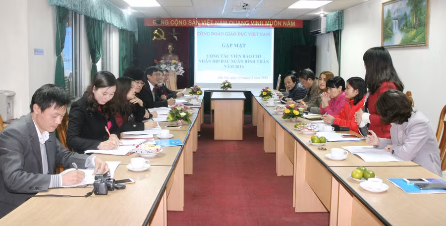 Phát huy sự phối hợp hiệu quả giữa Công đoàn Giáo dục Việt Nam với Báo Giáo dục và Thời đại