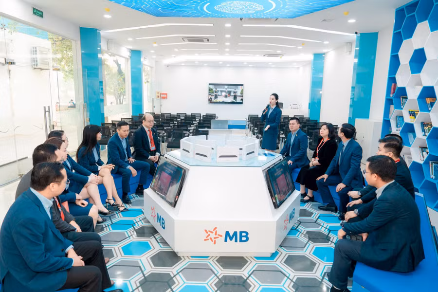 Không gian sáng tạo số HUST – MB Digital Hub tại Đại học Bách Khoa Hà Nội.