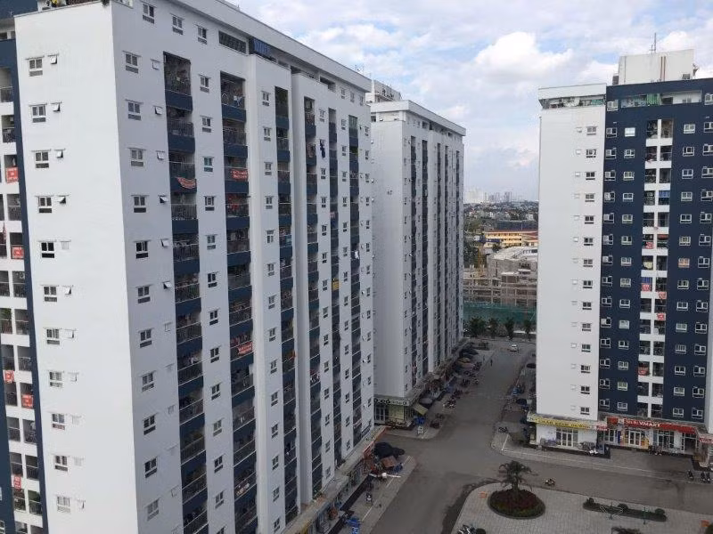 Một góc khu đô thị Mường Thanh - Thanh Hà