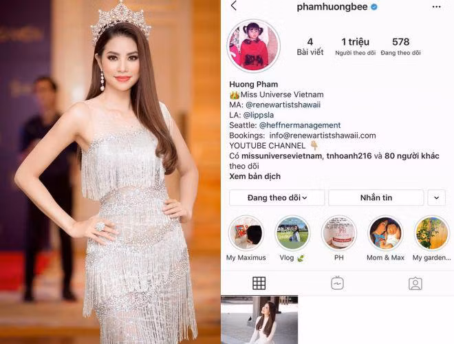 Bị nghi mang bầu lần 2, Phạm Hương xoá sạch ảnh con trên trang cá nhân ảnh 1