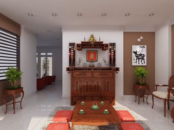 Về nhà mới tránh đừng đặt bàn thờ kiểu này, ai lỡ làm sai phải sửa ngay - 4