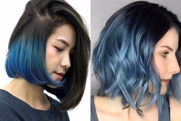 Những màu tóc xanh rêu đẹp ấn tượng phù hợp với mọi gương mặt - 7