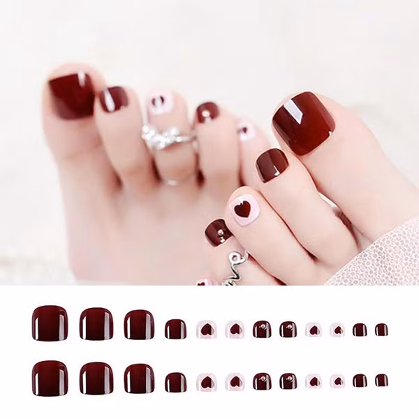 Những mẫu nail chân đẹp đơn giản nhẹ nhàng dẫn đầu xu hướng hiện nay - 7