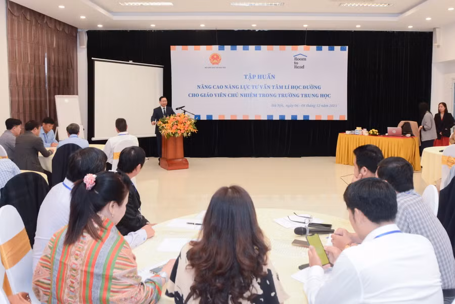 Các học viên tham gia khóa tập huấn.