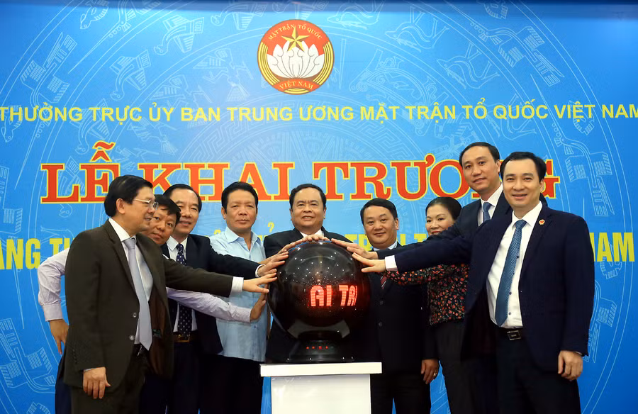 Mặt trận Tổ quốc Việt Nam ra mắt Trang thông tin điện tử mới 