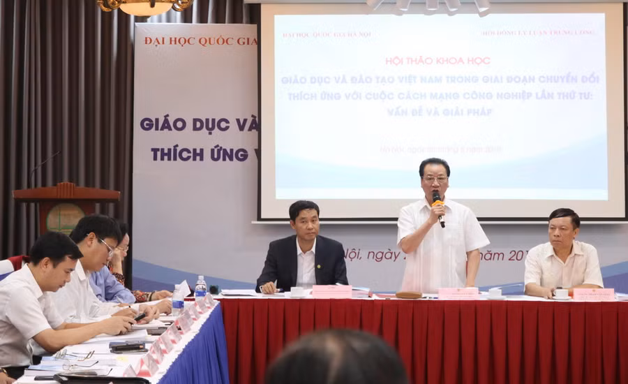 Hội thảo có sự tham dự của nhiều nhà khoa học trong và ngoài nước