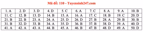 Gợi ý bài giải môn toán thi tốt nghiệp THPT 2020 - Ảnh 14.