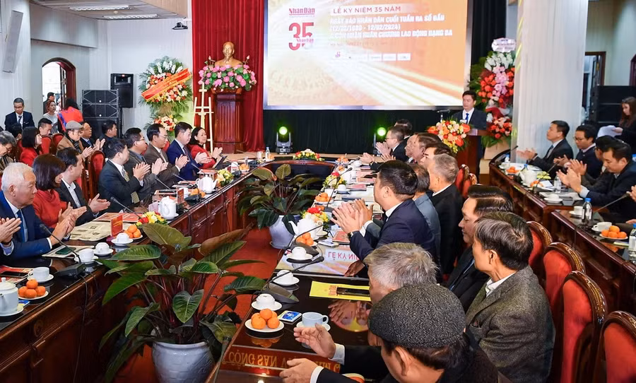 Quang cảnh lễ kỷ niệm.