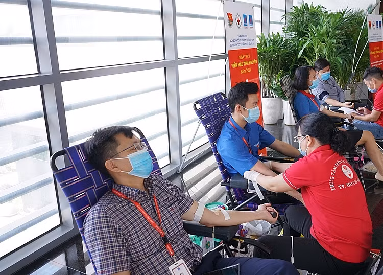 Quy trình hiến máu