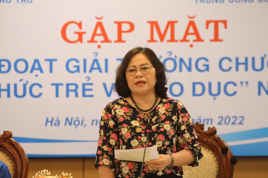 Thứ trưởng Ngô Thị Minh phát biểu.