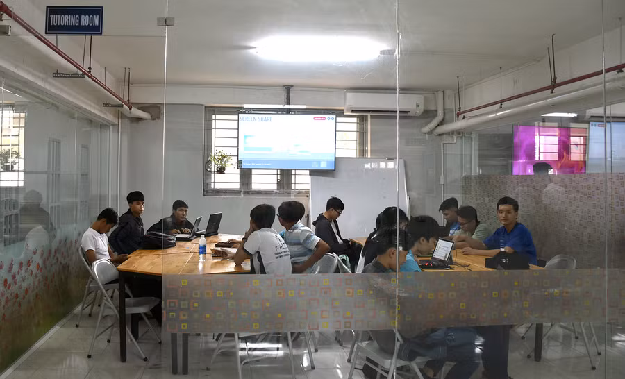 Phòng dành cho SV học, thảo luận nhóm