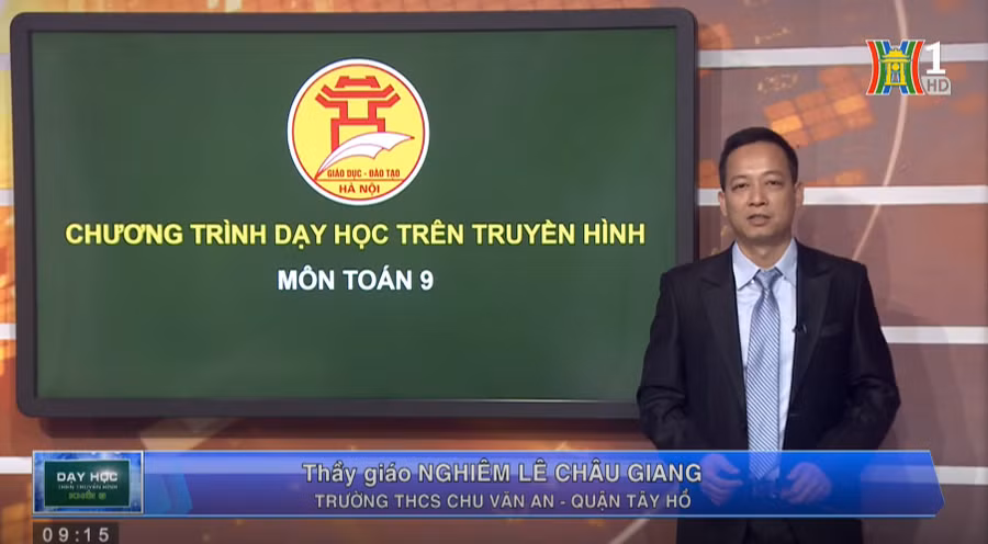 Hà Nội: Mở rộng chương trình Dạy học trên truyền hình