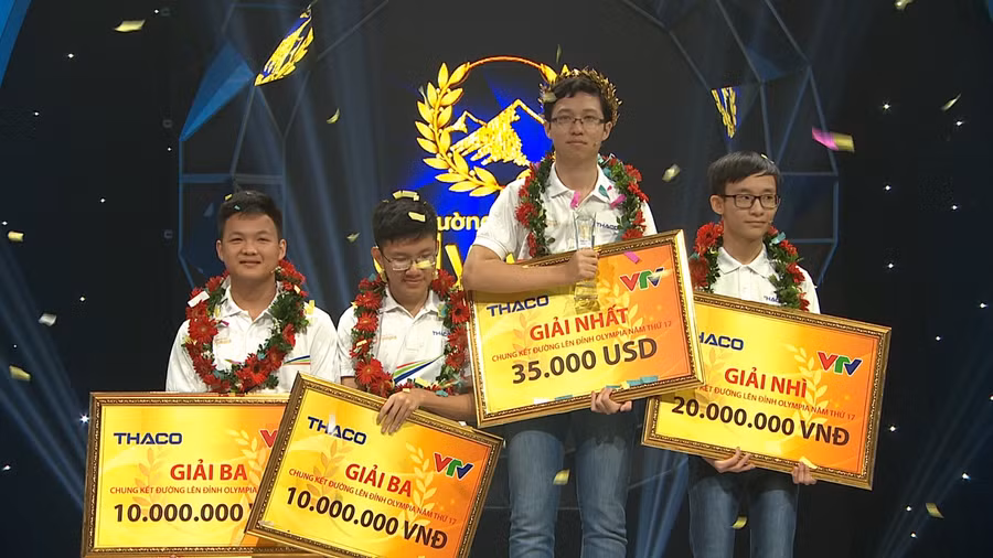 Phan Đăng Nhật Minh vô địch "Đường lên đỉnh Olympia 2017" 