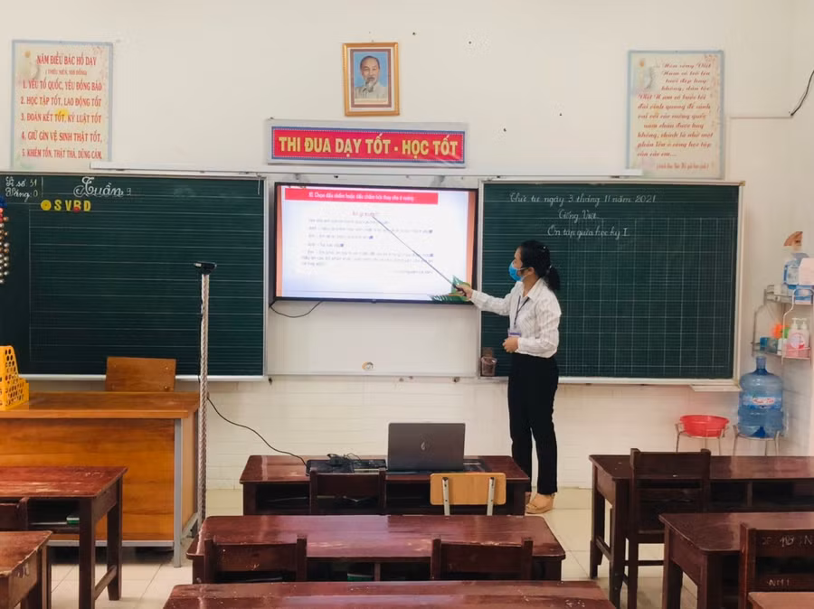 Ngành Giáo dục Yên Thế triển khai dạy học trực tuyến. 