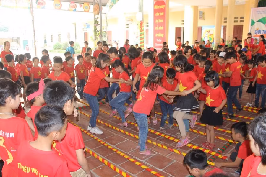 Chương trình múa sạp vui nhộn trong ngày hội