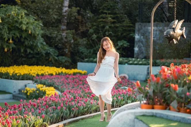 Lễ hội hoa tulip Bà Nà